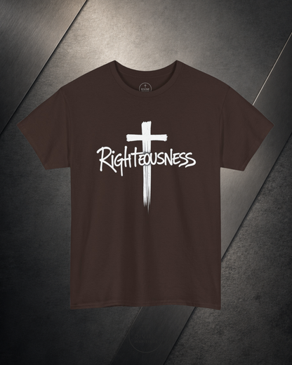 Righteousness - Christian Women's T-Shirt (White Lettering)