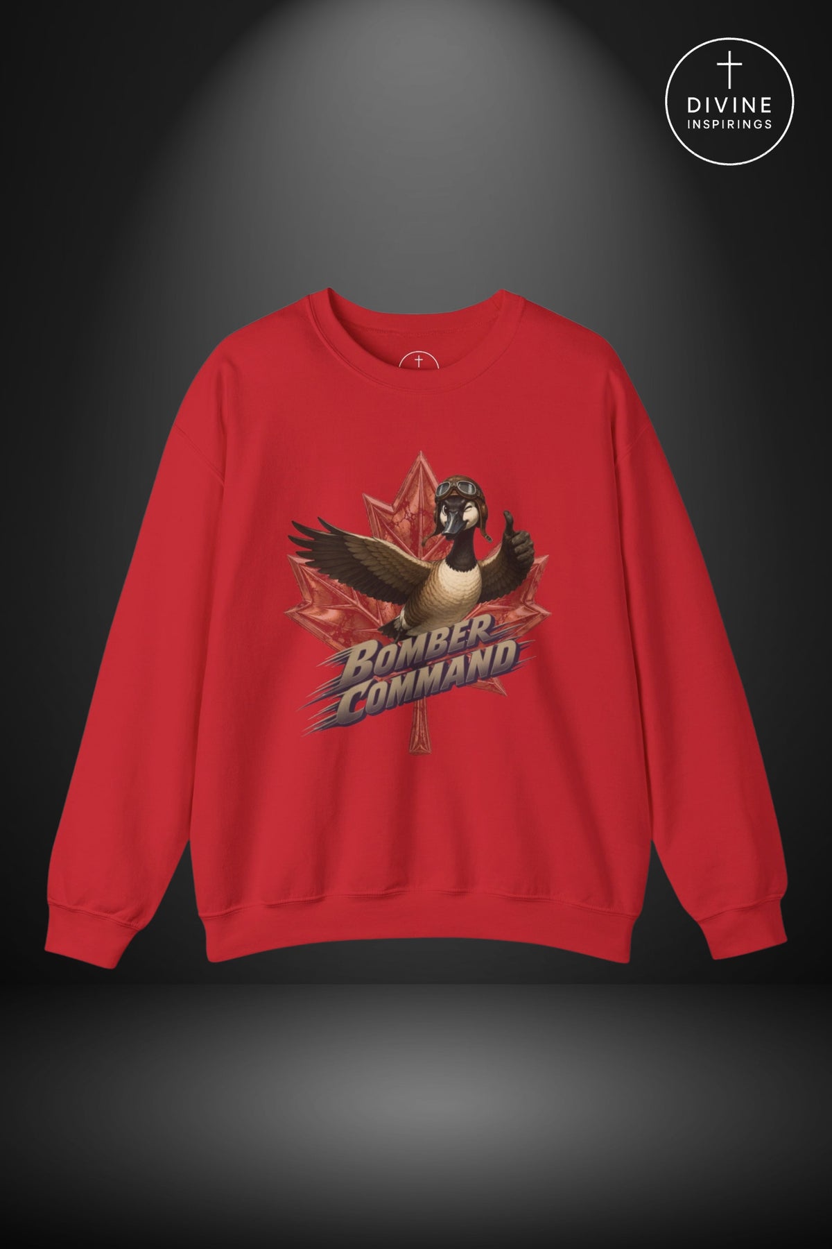 Bomber Command Canada Goose Women's Vintage Styled Sweatshirt