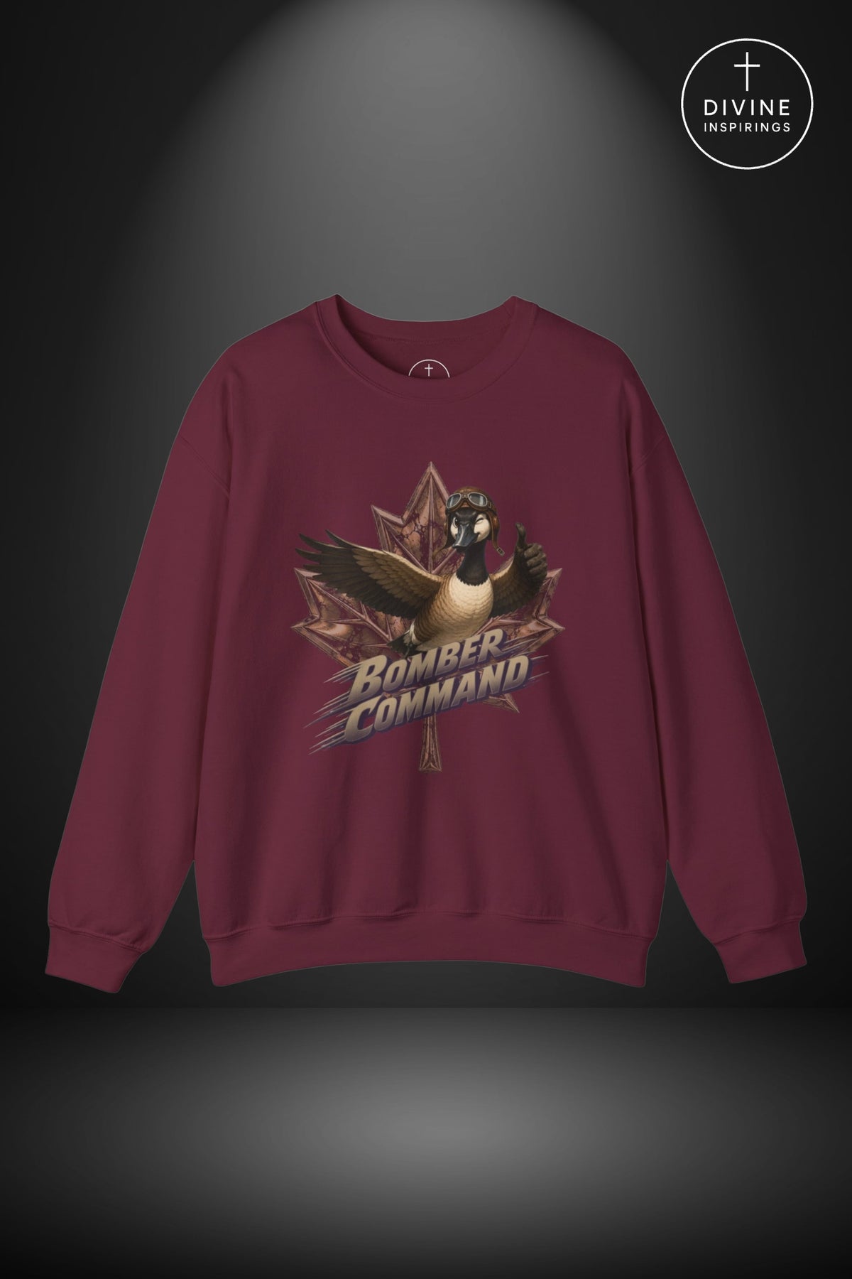 Bomber Command Canada Goose Women's Vintage Styled Sweatshirt