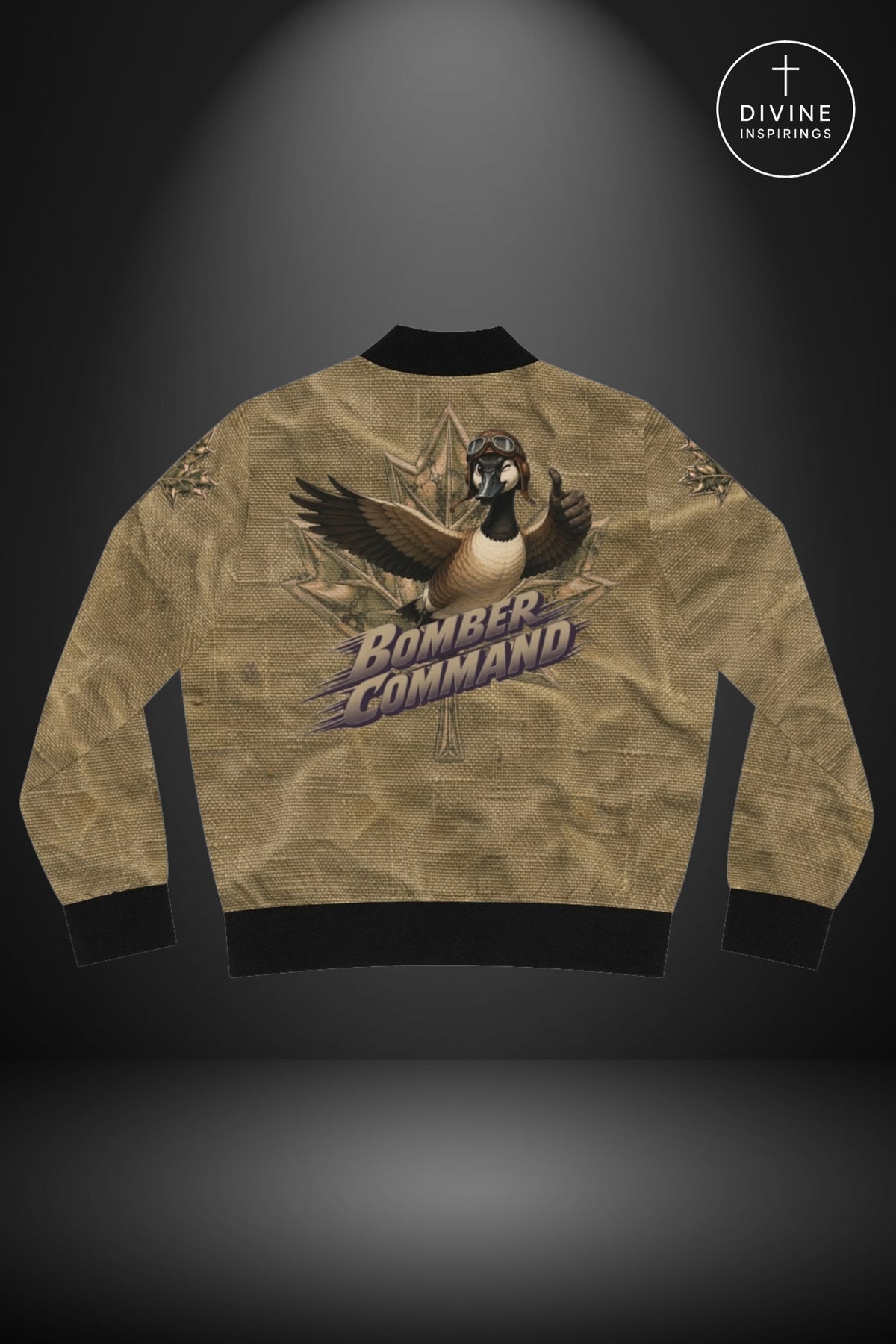 Bomber Command Men's Vintage Khaki II Bomber Jacket