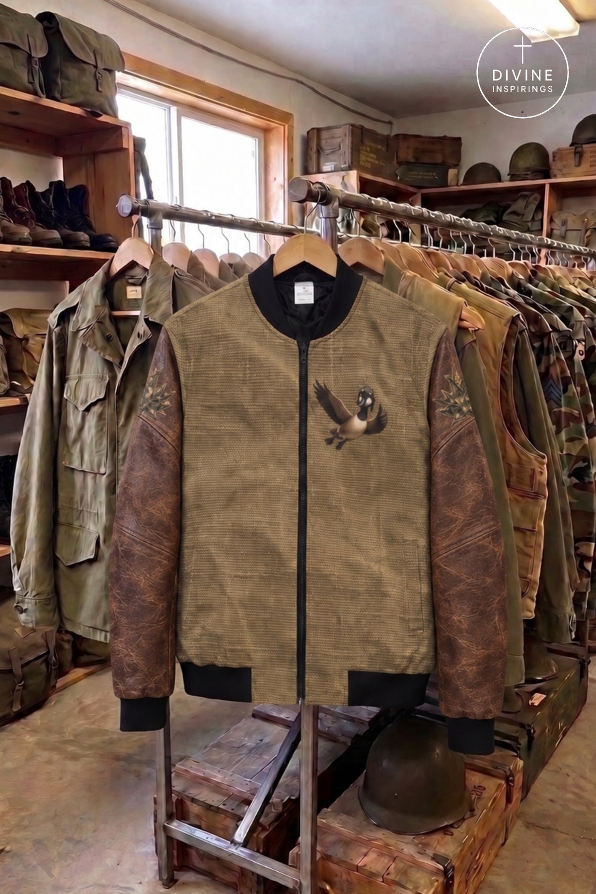 Bomber Command Women's Vintage Styled Jacket