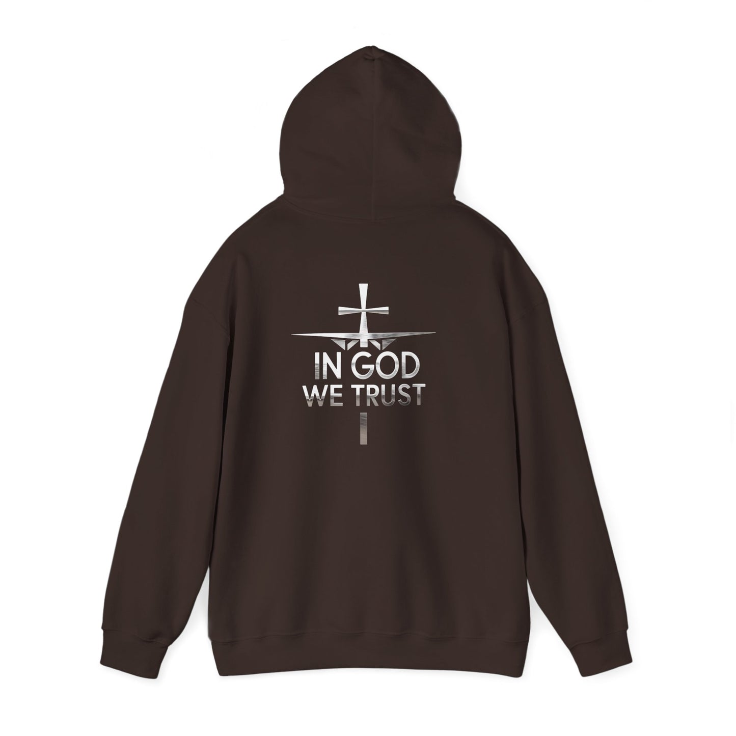 In God We Trust (Silver) Women’s Christian Hoodie