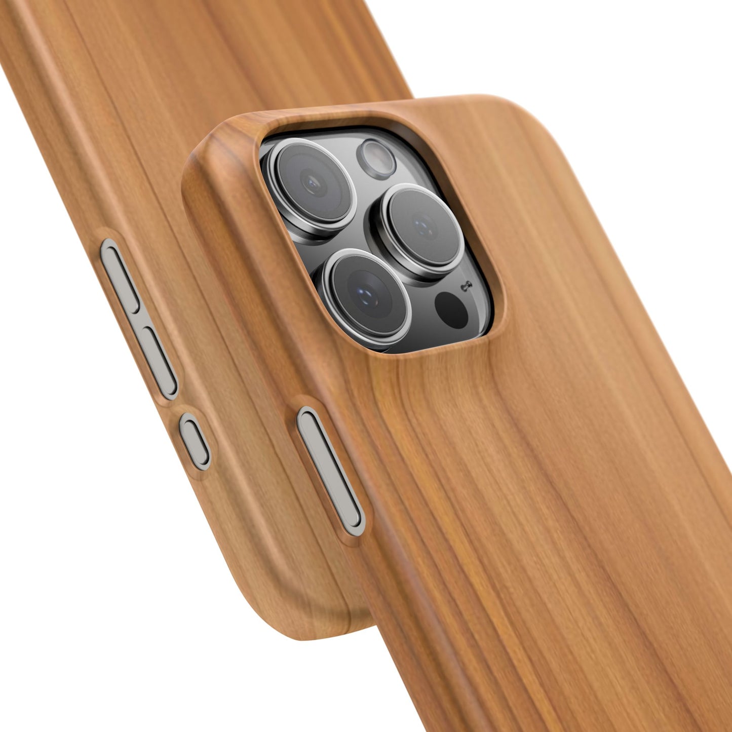 Natural Wood Grain iPhone Snap Case