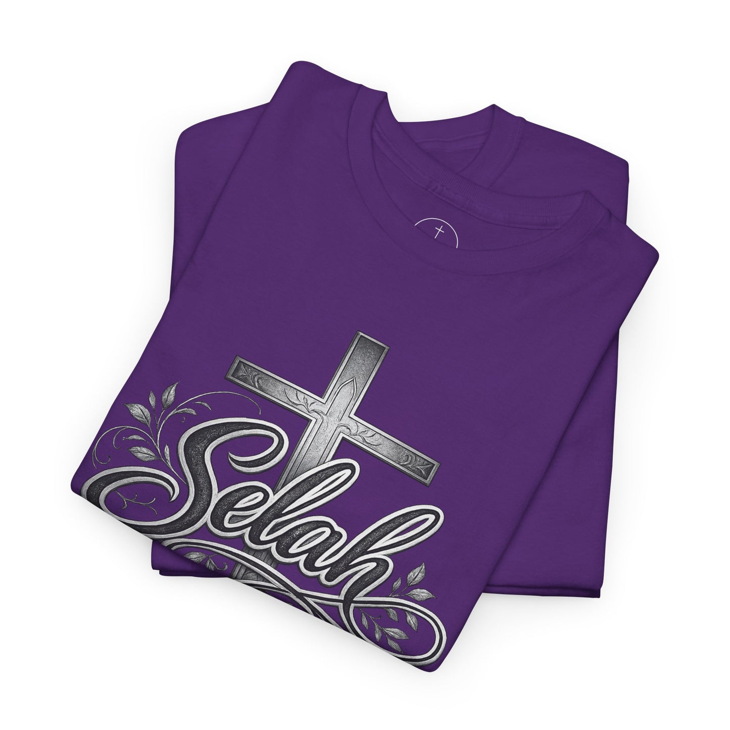 Selah Cross Tee — Men's Christian T‑Shirt