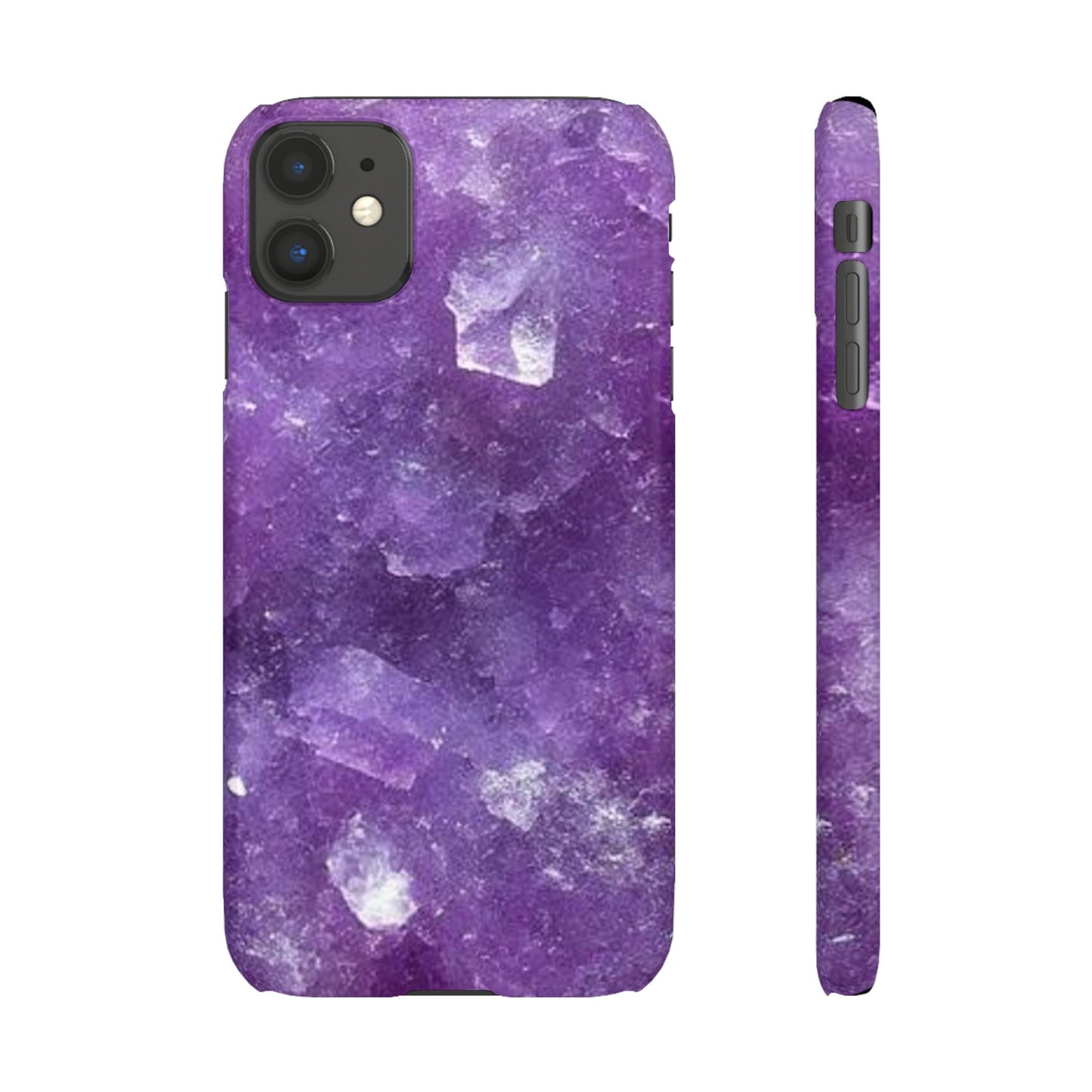 Amethyst Crystal Finish iPhone Snap Case