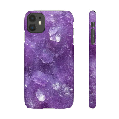 Amethyst Crystal Finish iPhone Snap Case