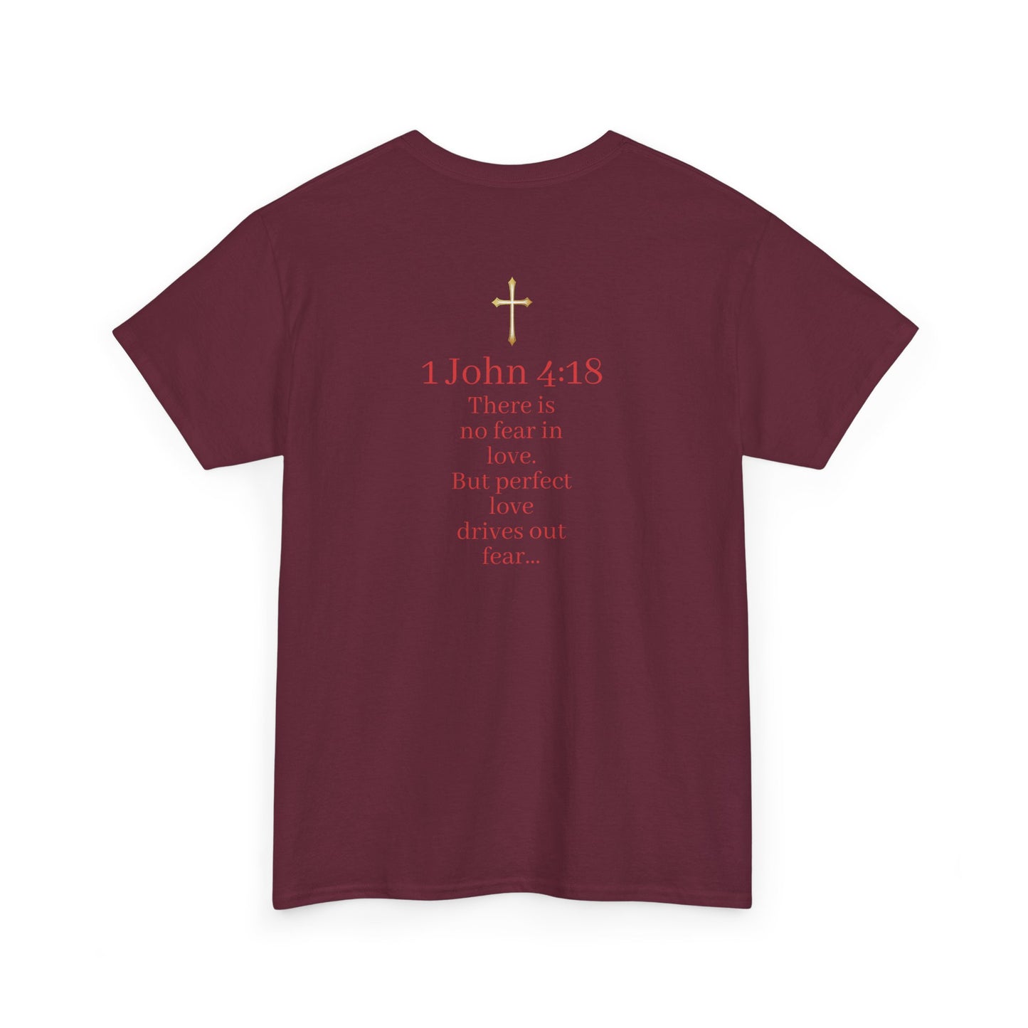Fearless Love Men’s T-Shirt – Bold Faith in Action