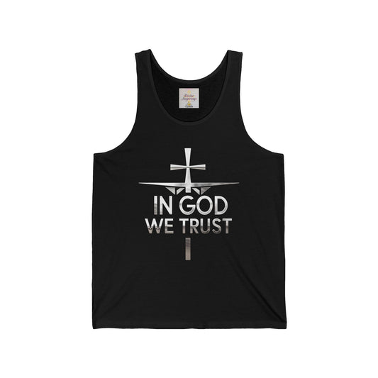 In God We Trust (Silver Edition) - Women’s Christian Tank Top
