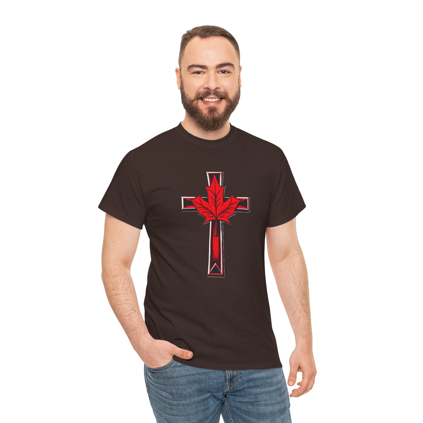 Faith and Flag - Men's Christian T-Shirt