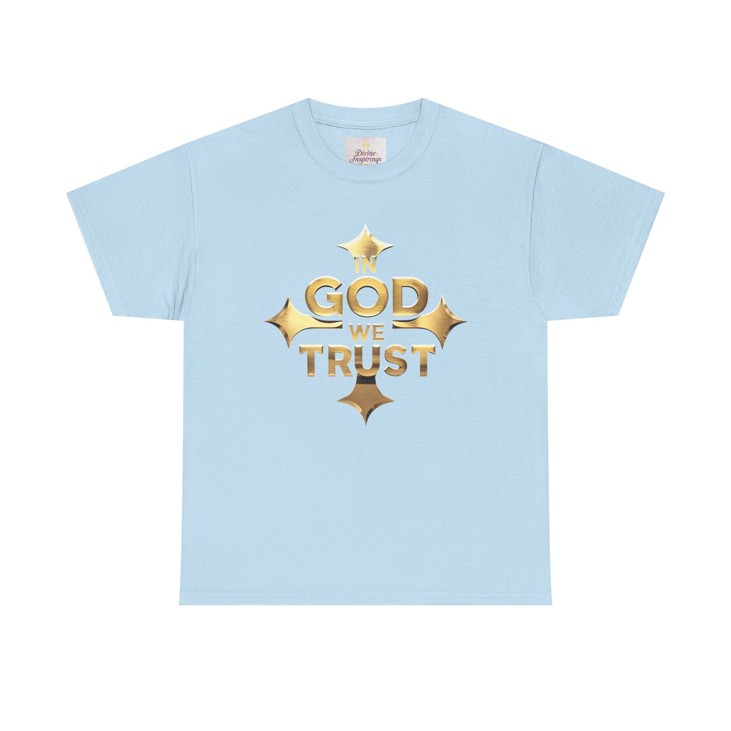 In God We Trust (Gold)- Woman's Christian T-Shirt
