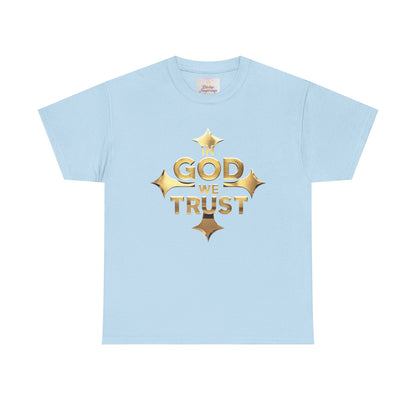 In God We Trust (Gold)- Woman's Christian T-Shirt