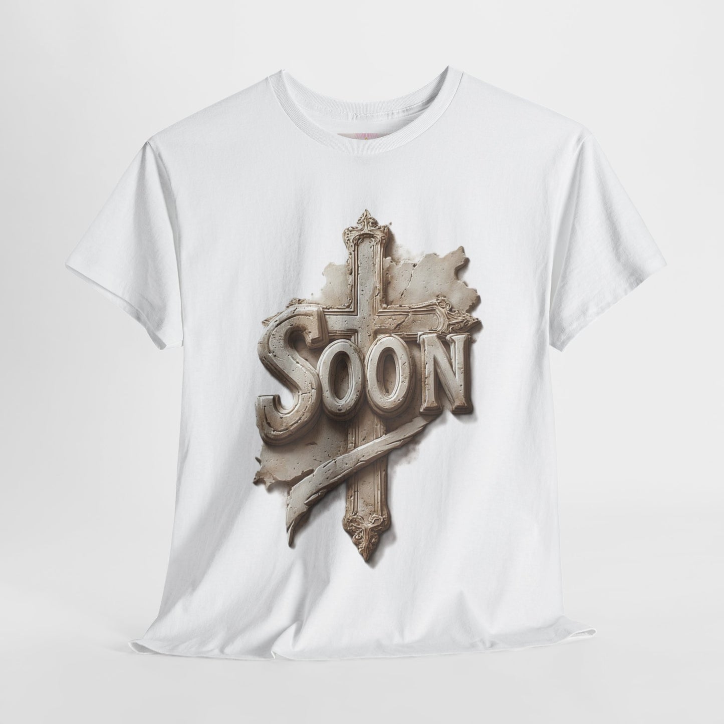 “Soon” Cross Christian T-Shirt – Bold Witness of Faith