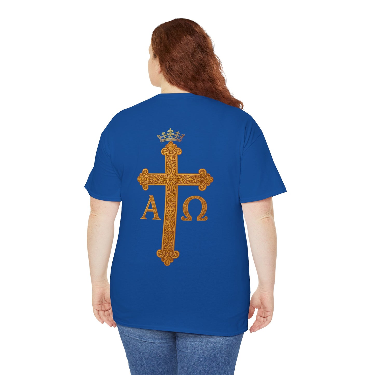 Christ Is King – Lion & Cross Women’s Christian Tee