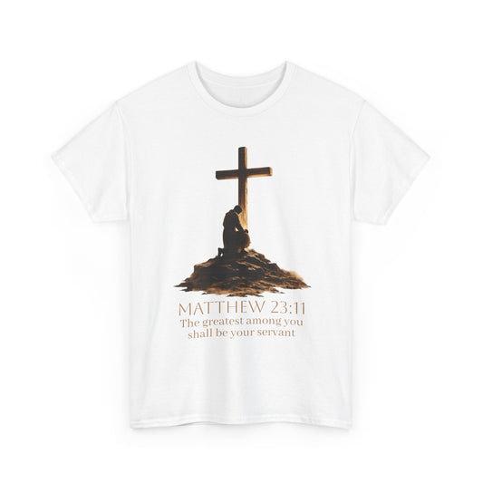 Humble Servant - Men's Christian T-Shirt (Front Design)