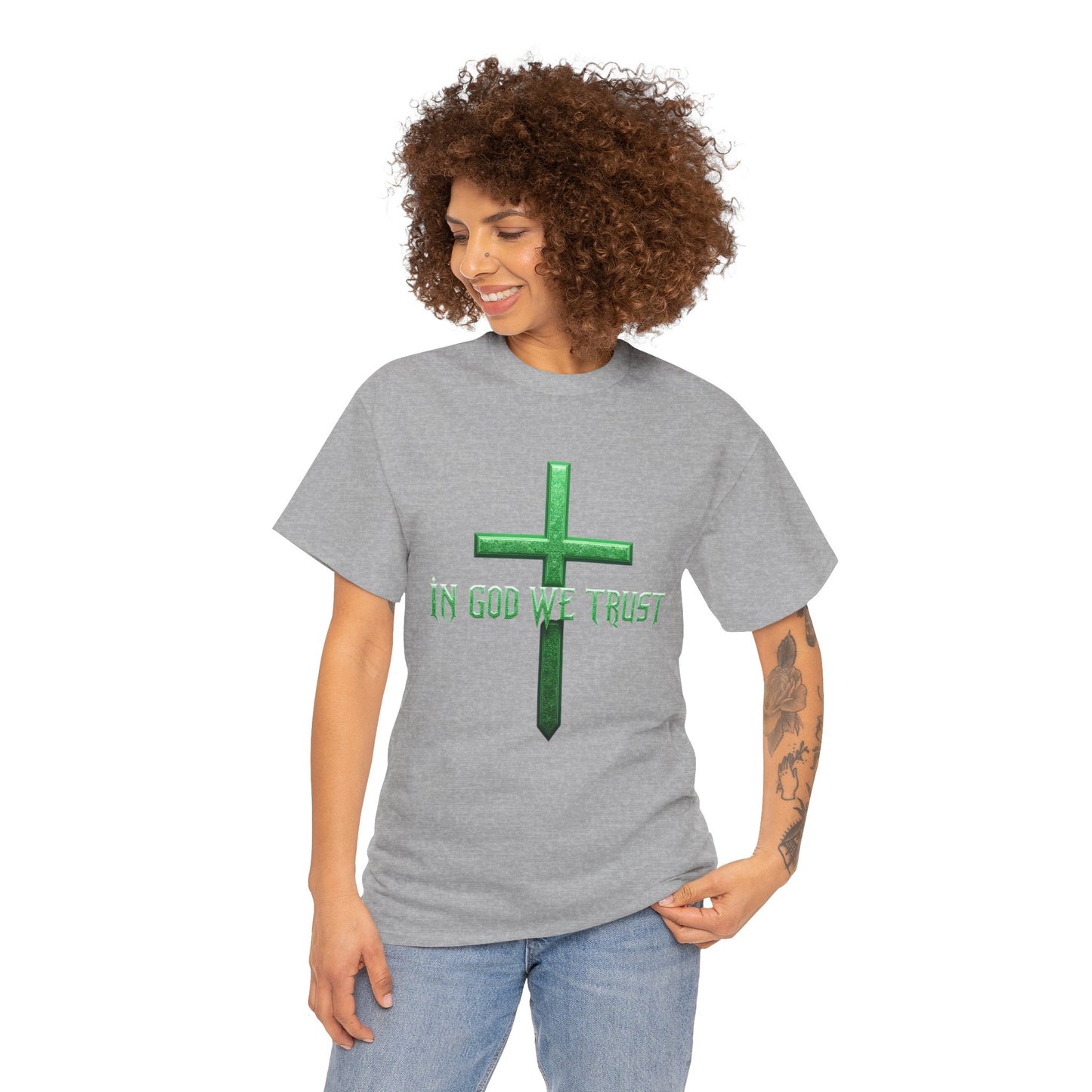 In God We Trust (Green Ed) – Women’s Christian Tee
