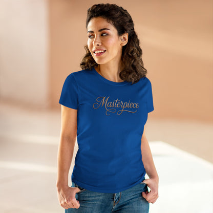 Masterpiece Signature Women’s T-Shirt – Inspirational Christian Faith Apparel