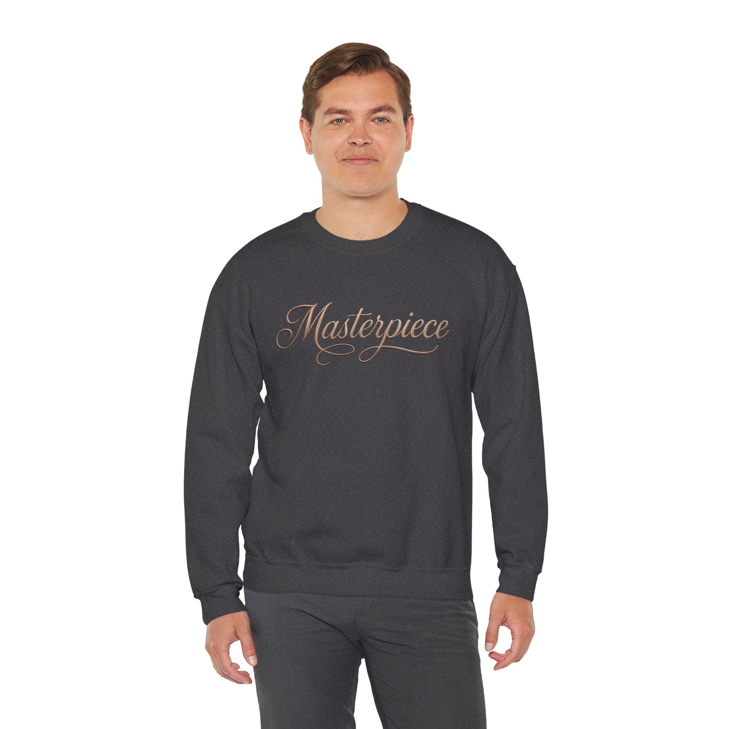 Masterpiece Signature Men’s Sweatshirt – Inspirational Christian Faith Apparel