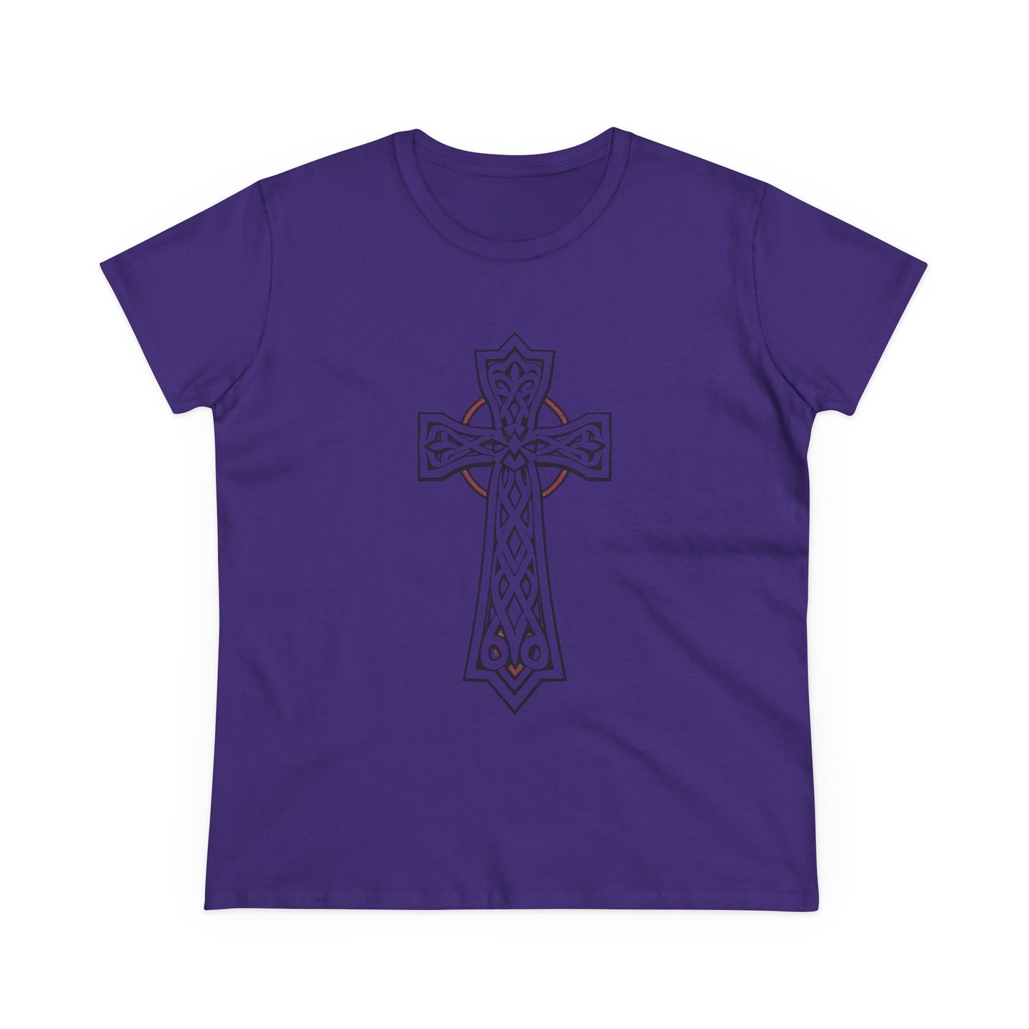 Rooted Grace | Women’s Celtic Cross Tee
