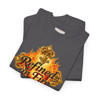 Refined in Fire — Women's Ornate Christian T-Shirt