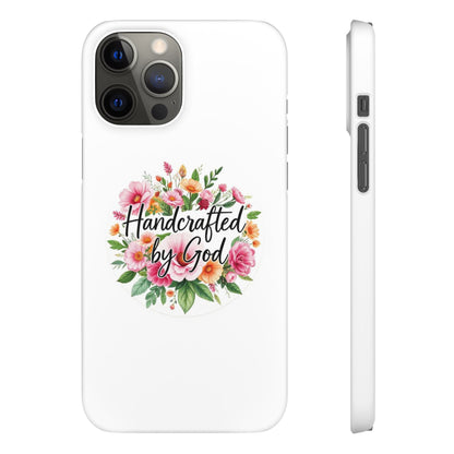 Handcrafted by God Snap Case for iPhone – Fearfully & Wonderfully Made