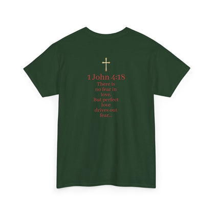 Fearless Love Men’s T-Shirt – Bold Faith in Action