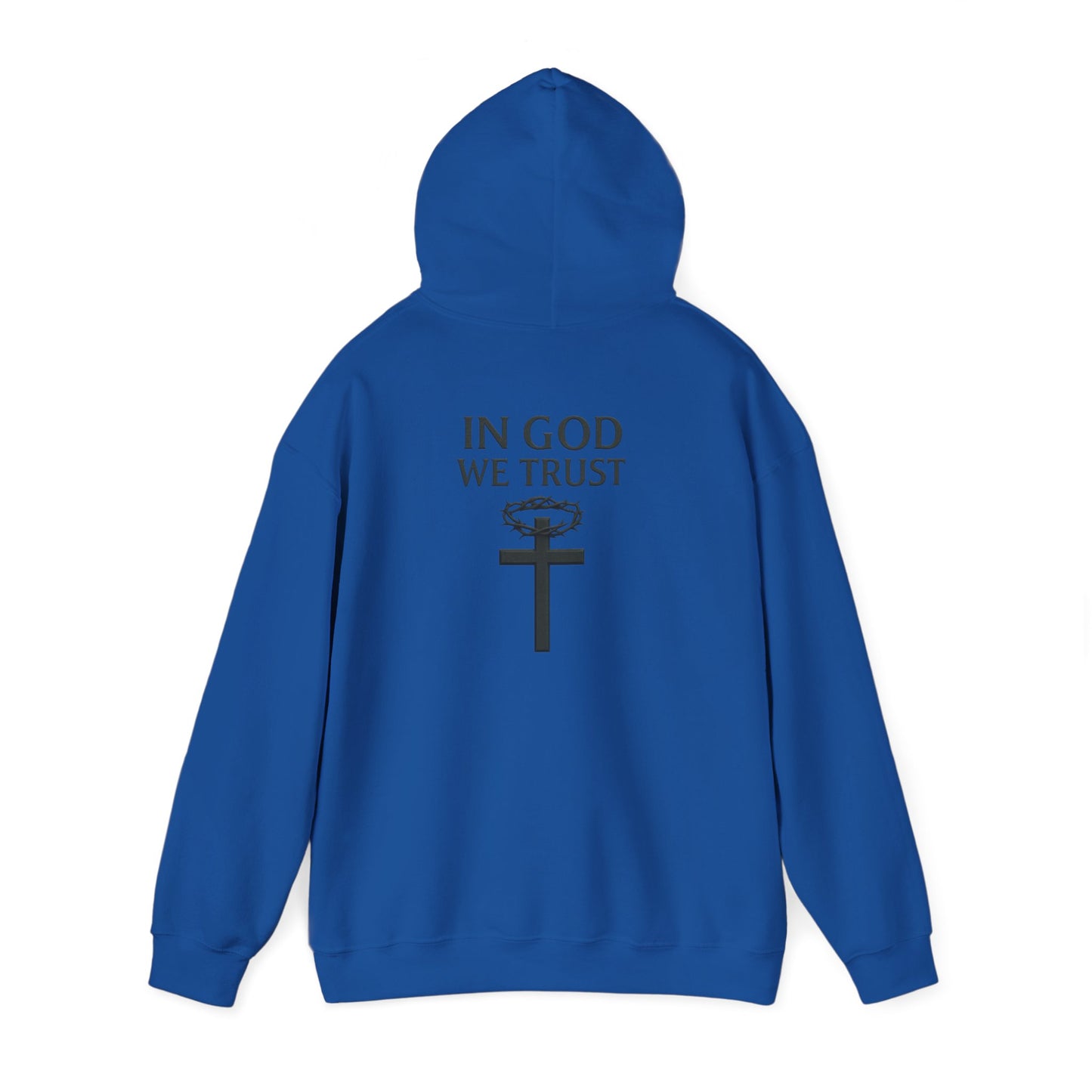 In God We Trust – Bold Men’s Christian Hoodie