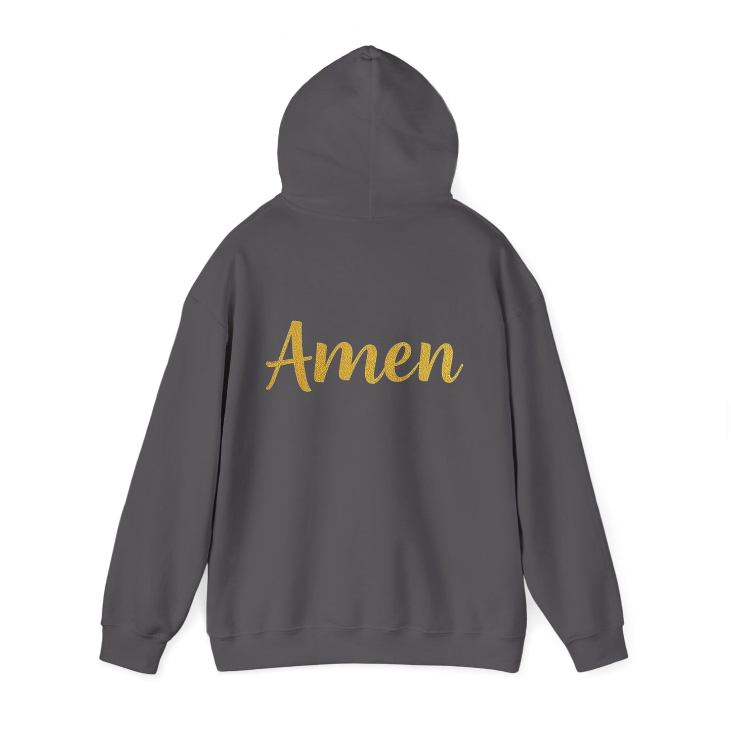 Amen Men’s Hoodie – Inspirational Christian Faith Apparel