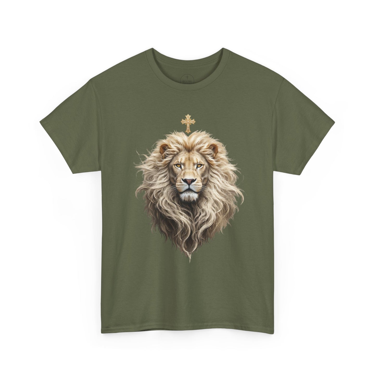 Christ the King (Lion of Judah) — Men's Christian T-Shirt
