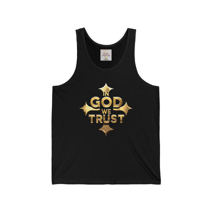 In God We Trust (Gold) – Women’s Christian Tank Top