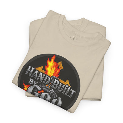 Hand Built By God - Men's Christian T-Shirt