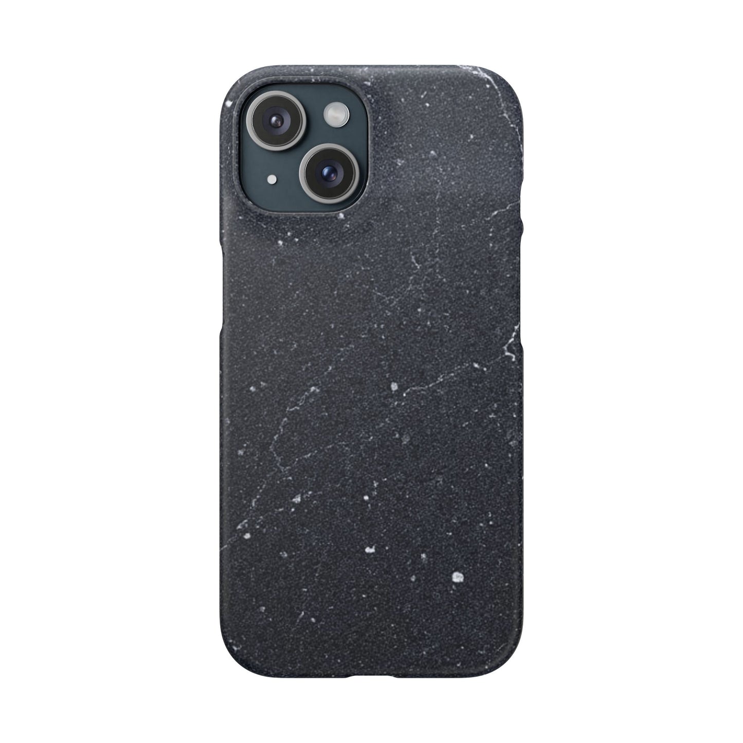 Dark Granite Finish iPhone Snap Case