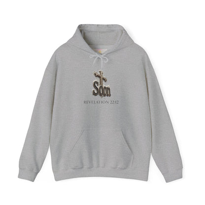Soon: Revelation Christian Women’s Hoodie (Dark Lettering)