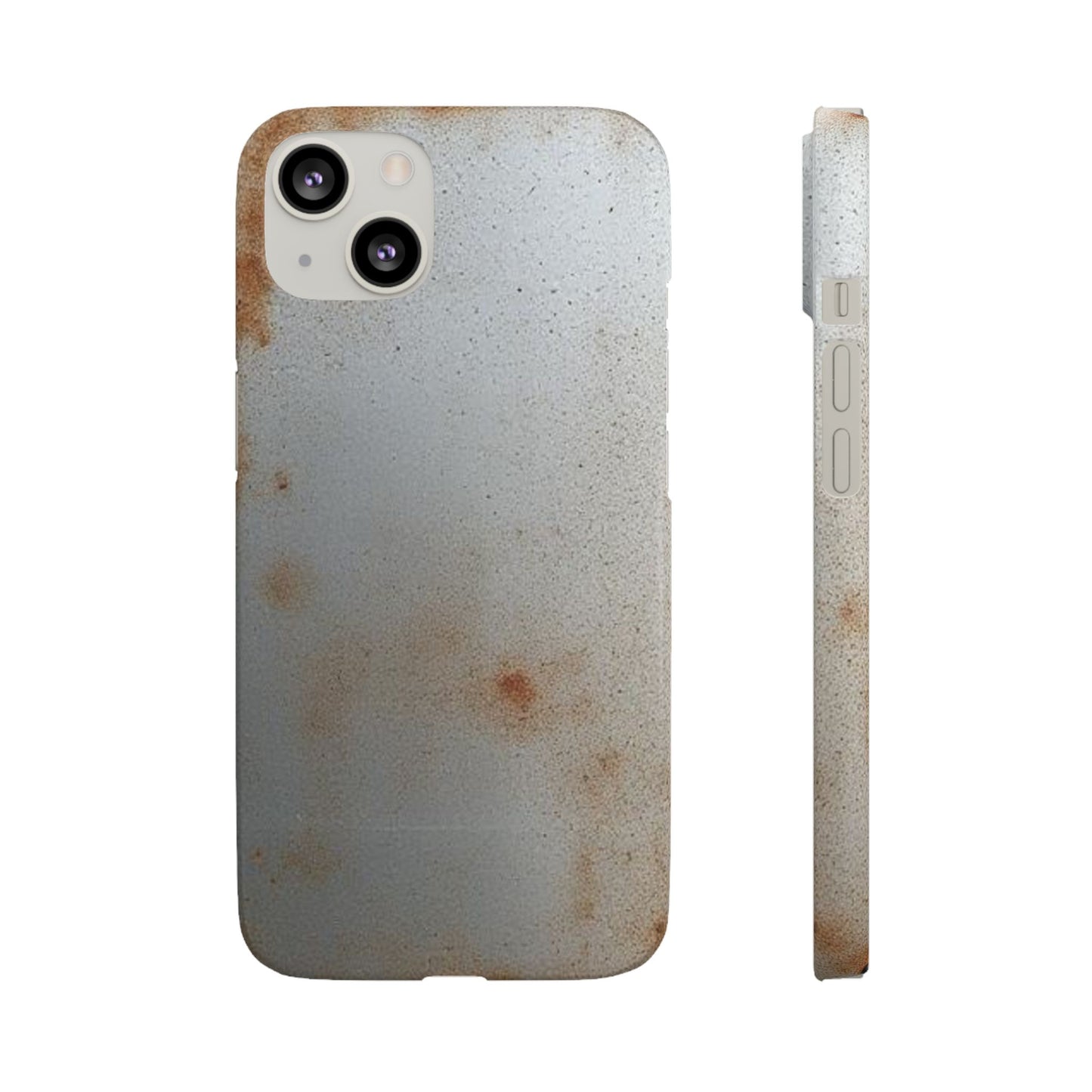 Old Steel Finish iPhone Snap Case