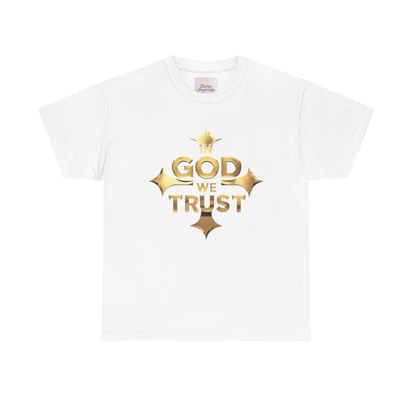 In God We Trust (Gold)- Woman's Christian T-Shirt