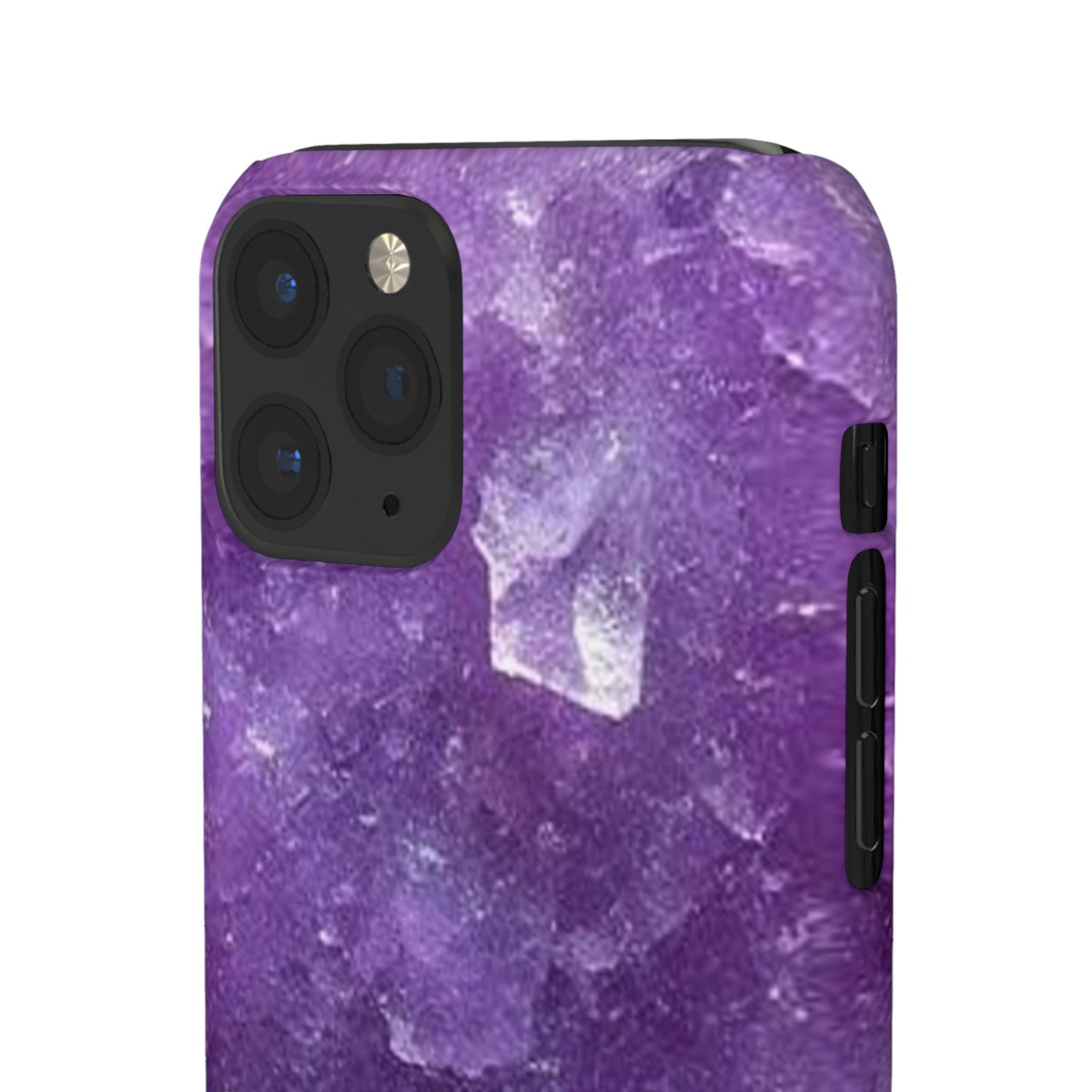 Amethyst Crystal Finish iPhone Snap Case