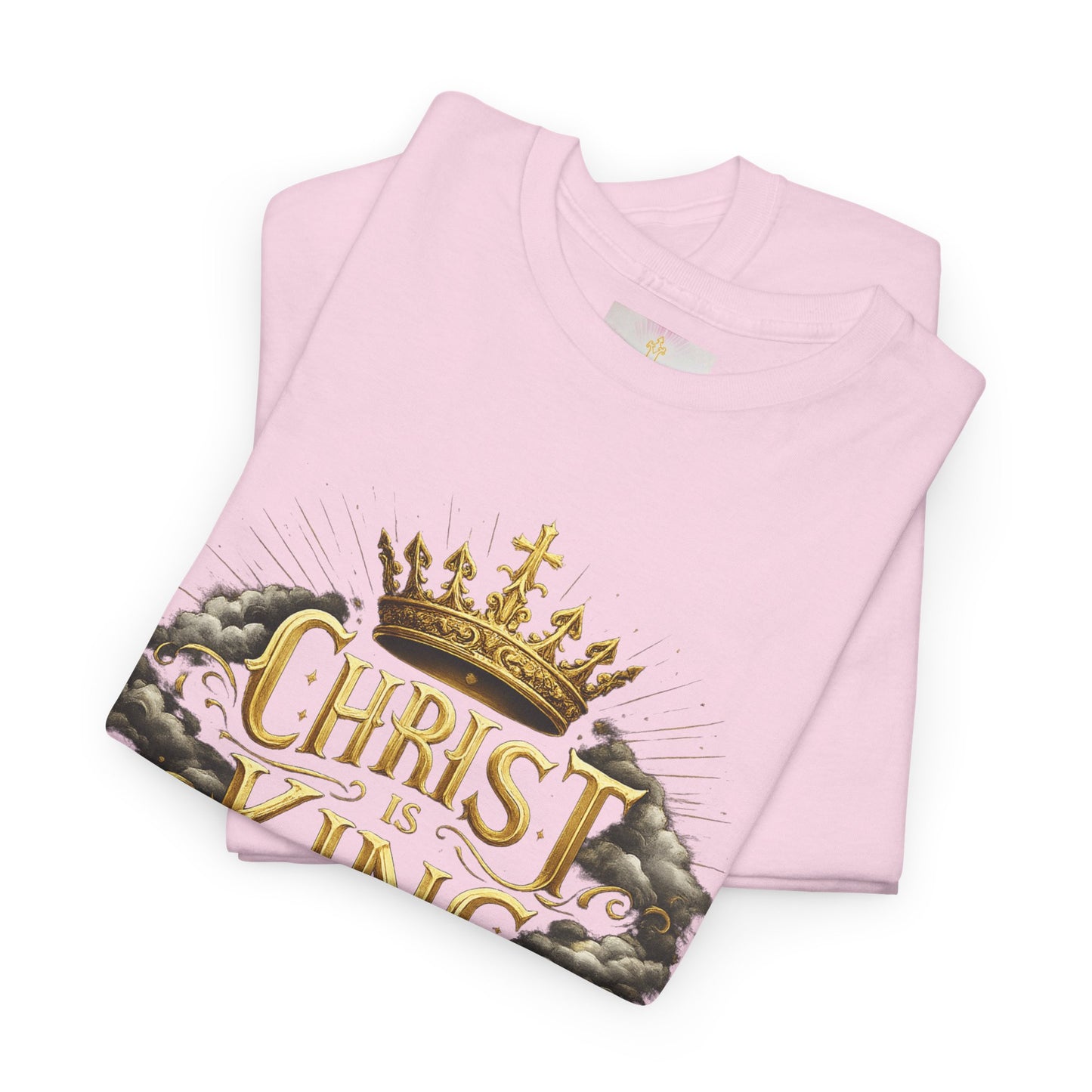 Christ is King Crowned - Women's Christian T-Shirt