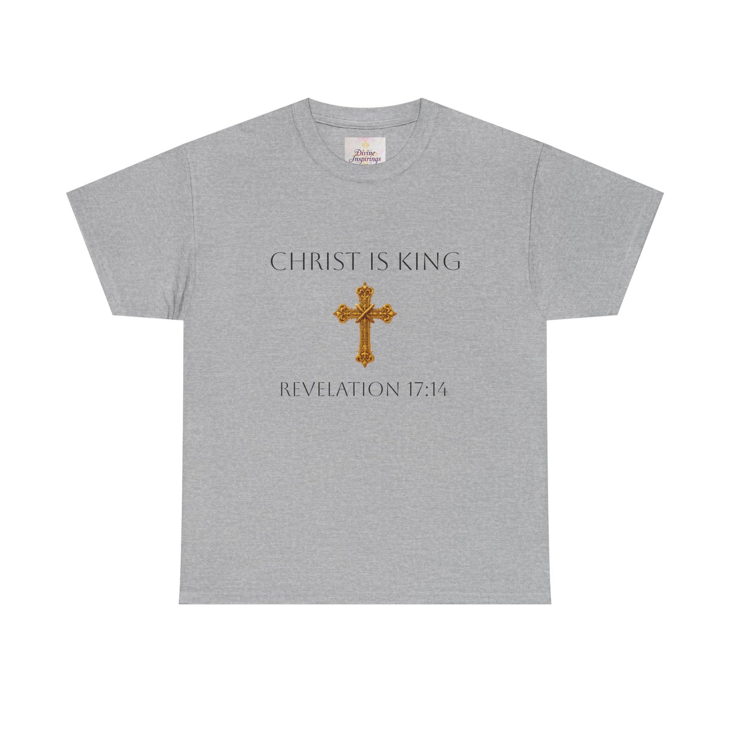 Christ is King - Women’s Christian Tee (Dark Lettering)
