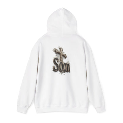 Soon: Revelation – Men’s Christian Hoodie (Dark Lettering)