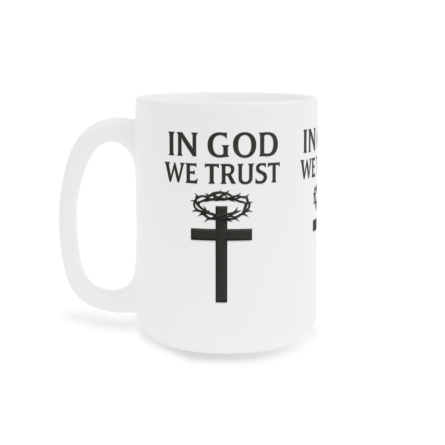In God We Trust Mug – Bold Faith Every Morning