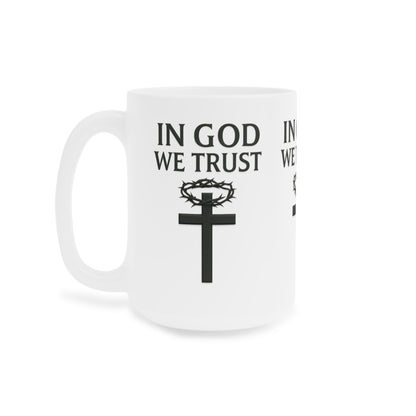 In God We Trust Mug – Bold Faith Every Morning