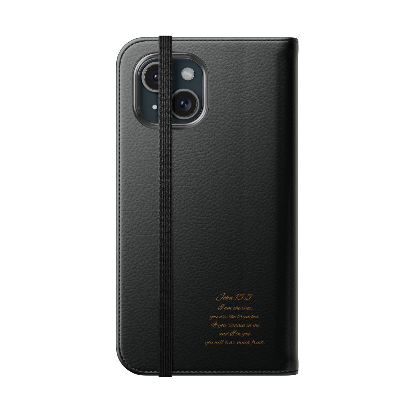 Floral Cross Wallet (black) Case for iPhone – Faith in Bloom