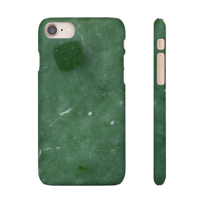 Jade Stone Finish iPhone Snap Case