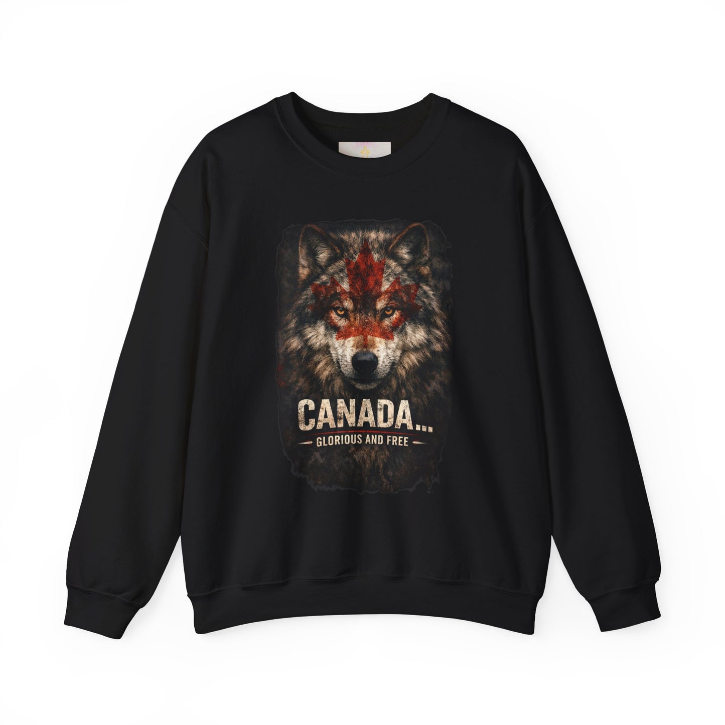 Canada War Paint: Glorious and Free - Women's Sweatshirt