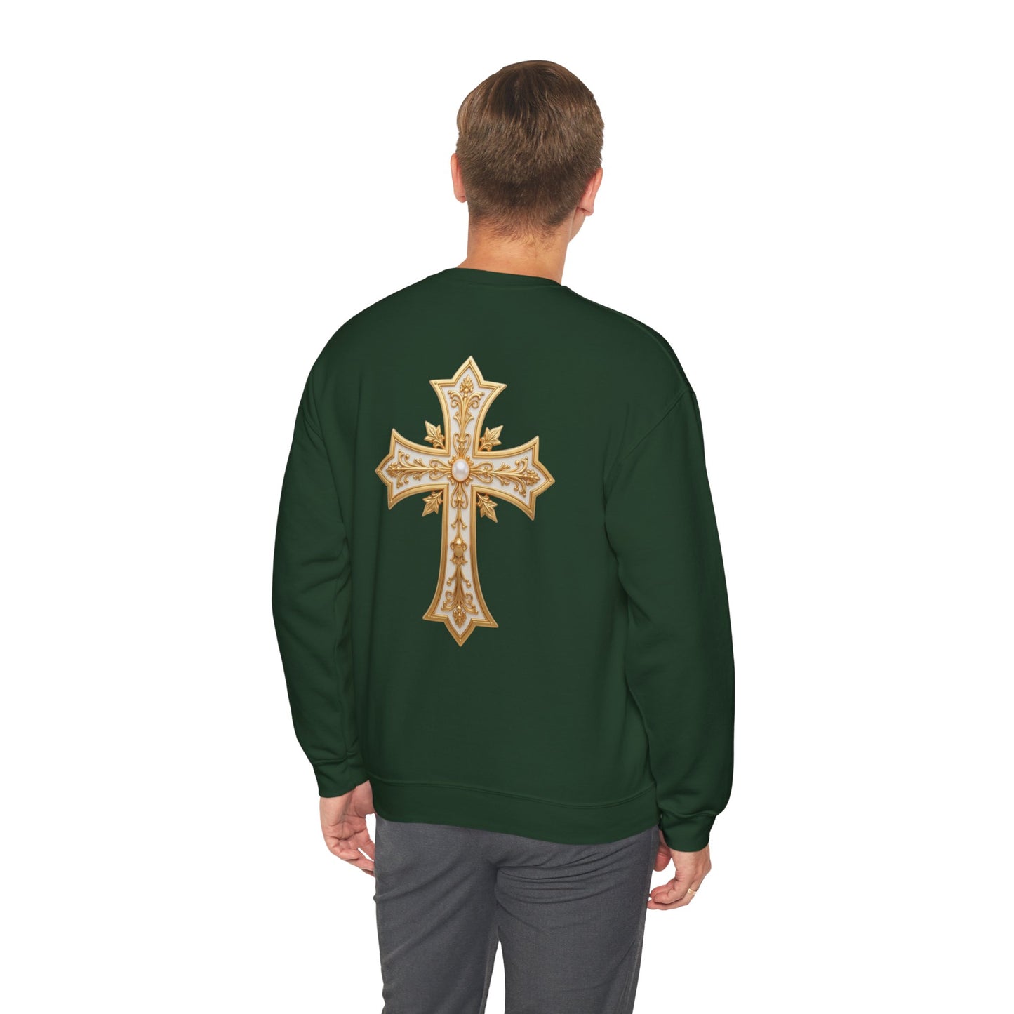 Christ is King (Lion of Judah) - Men's Christian Sweatshirt