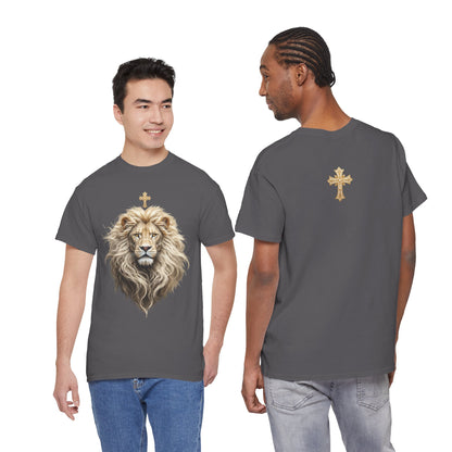 Christ the King (Lion of Judah) — Men's Christian T-Shirt