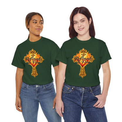 Refined in Fire — Women's Ornate Christian T-Shirt