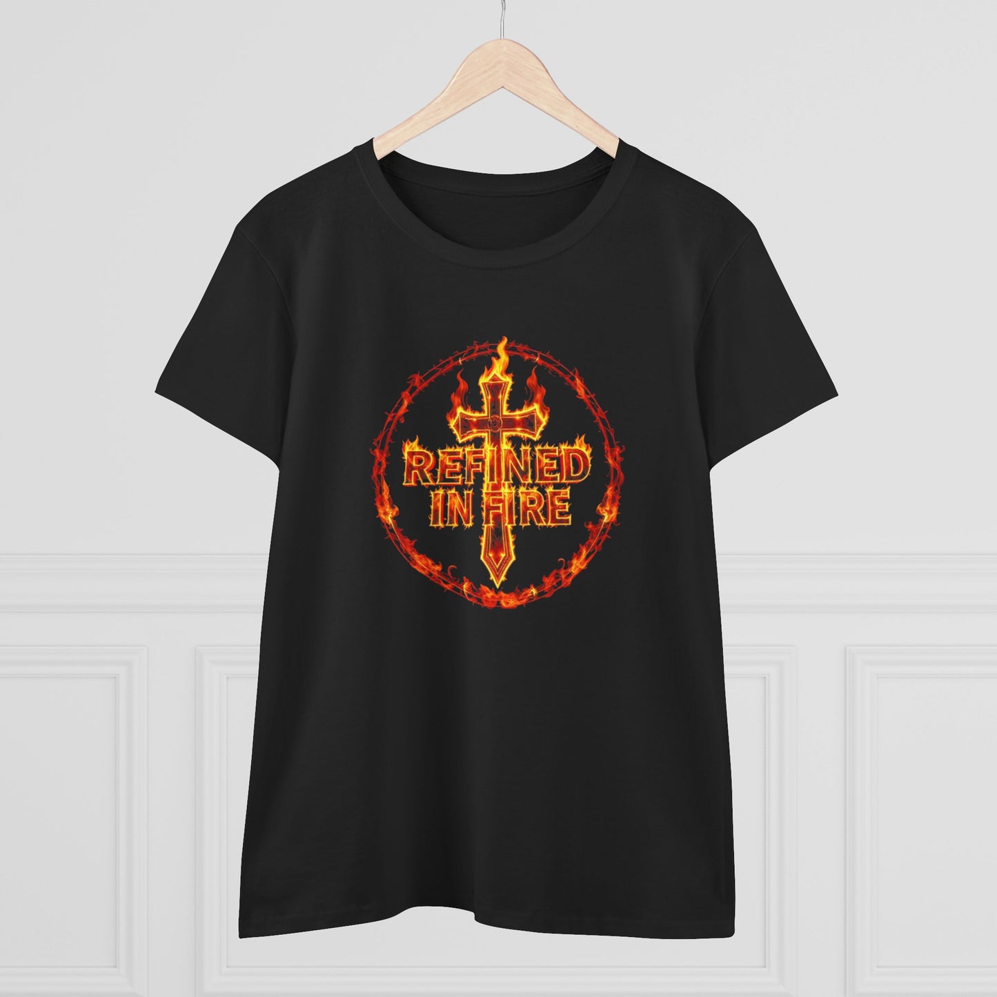 Refined in Fire – Women's Tee of Fierce Faith