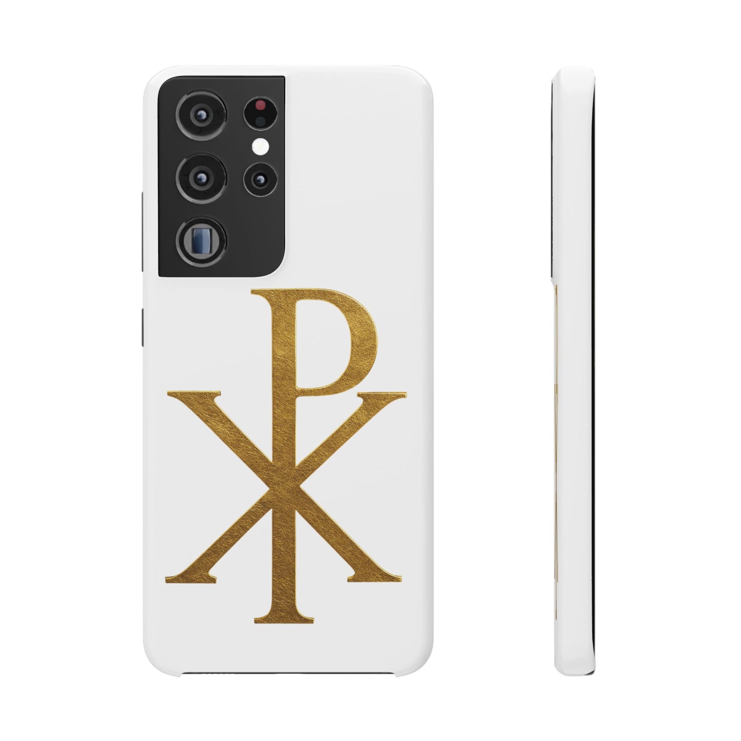 White Chi Rho Snap Case for Samsung – Guiding Light