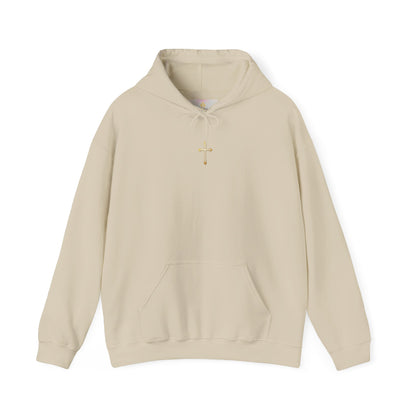 Gold Cross Women’s Christian Hoodie