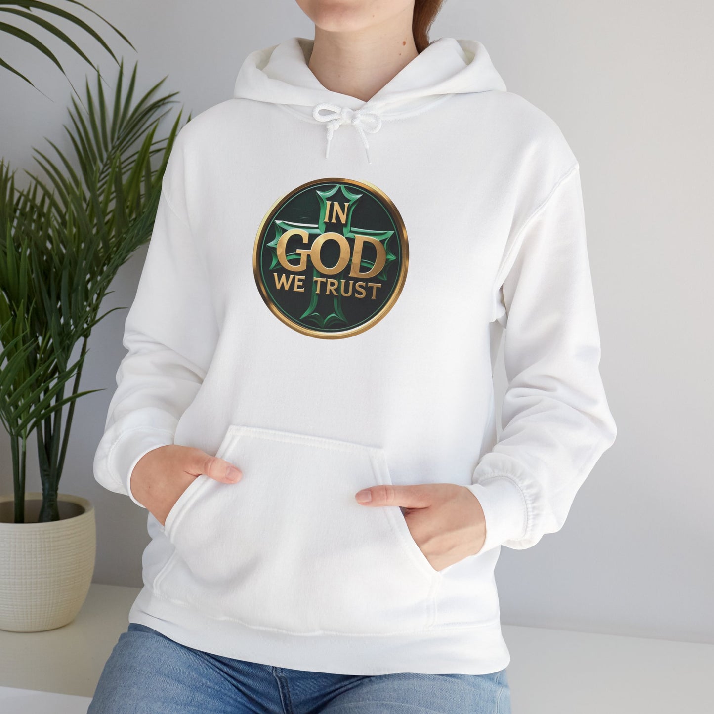 Women’s In God We Trust Hoodie – Bold Faith Statement